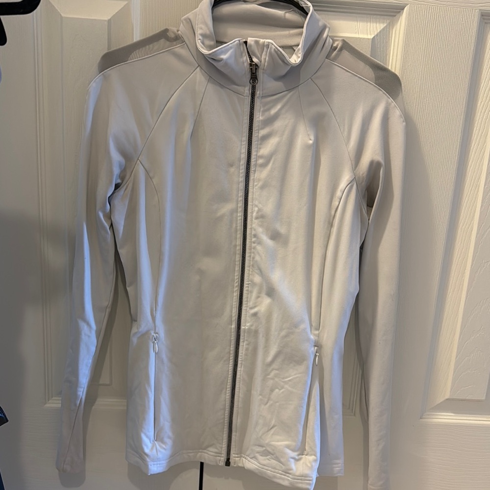 Nike Women's Gray Full-Zip Jacket